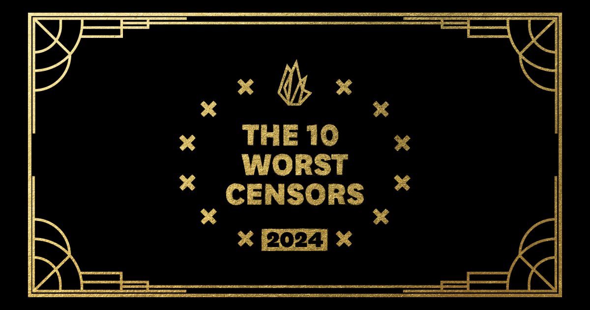 10 Worst Censors 2024 The Foundation For Individual Rights And   10 Worst Featured Image 2 